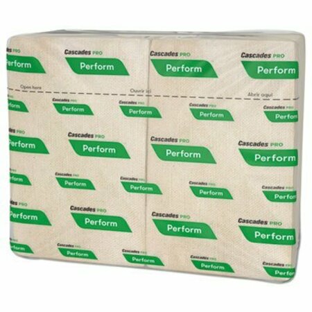 CASCADES TISSUE GROUP Cascades, Perform Interfold Napkins, 1-Ply, 6 1/2 X 4 1/4, Natural, 6016PK T411